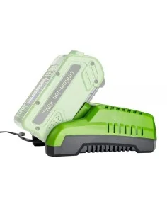 For GreenWorks G-MAX Power Tool 40V Li-ion Battery Rapid Charger Replacement ELE ELEOPTION - 1 2