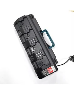 For Milwaukee 4-port Charger N14 N18 14.4V-18V 3A Rapid Li-Ion Battery Charger M18 48-11-1815 48-11-1828 48-11-2401 48-11-2402 E 2