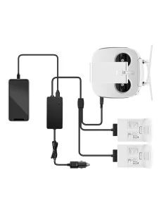 Car Charger for DJI Phantom 4 Pro Advanced Drone Battery Remote Control Vehicle Charger ELE ELEOPTION - 1