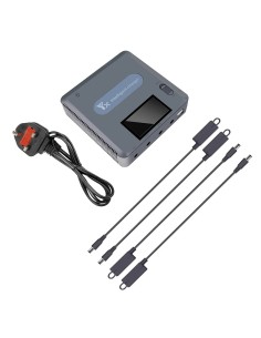 For DJI Air 2S & Mavic Air 2 Multi Battery Charger Remote Control Intelligent Fast Charging Hub With USB LCD Display ELE ELEOPTI 2